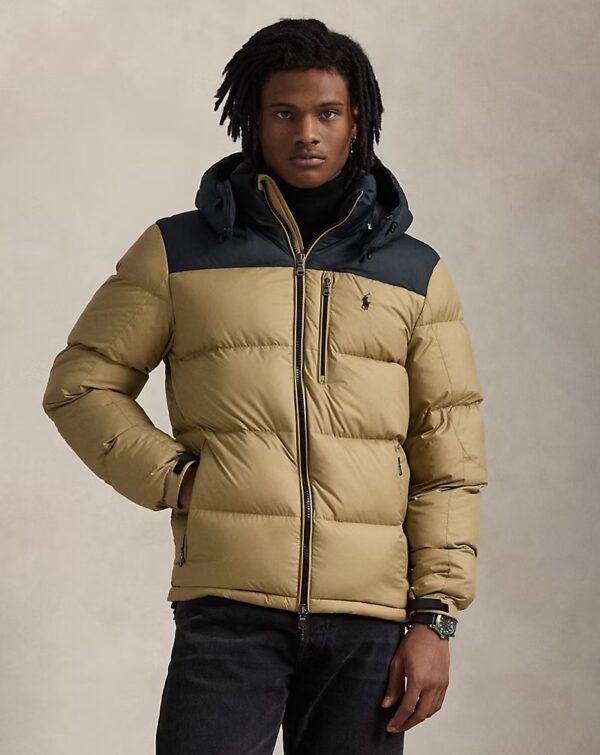 Gorham Color Block Down Jacket